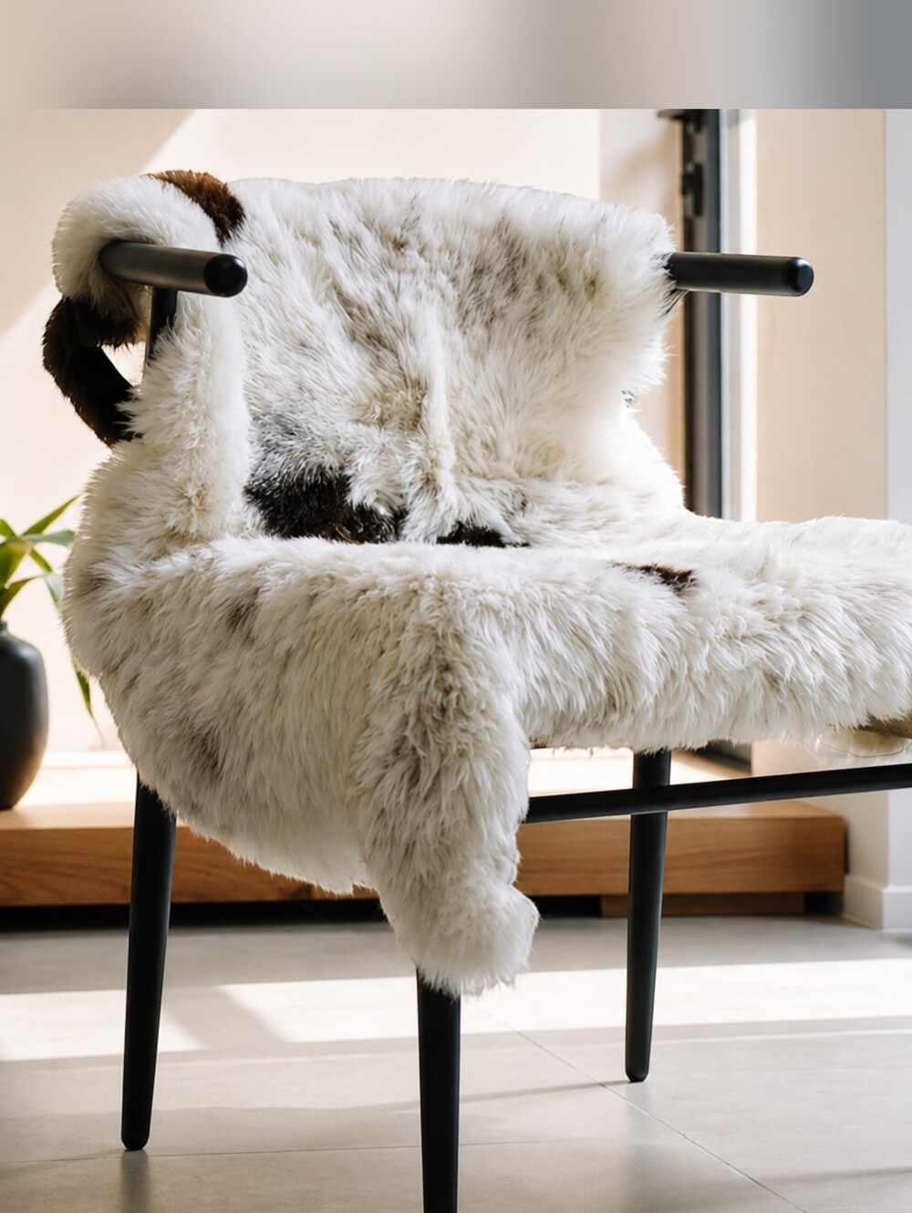 Dappled Icelandic Lambskin – Shorn